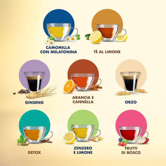 18 Cialde ESE Caffè Borbone Tisana Arancia e Cannella - Ital Cialde