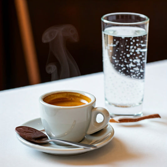 L'ACQUA VA BEVUTA PRIMA O DOPO IL CAFFÈ?