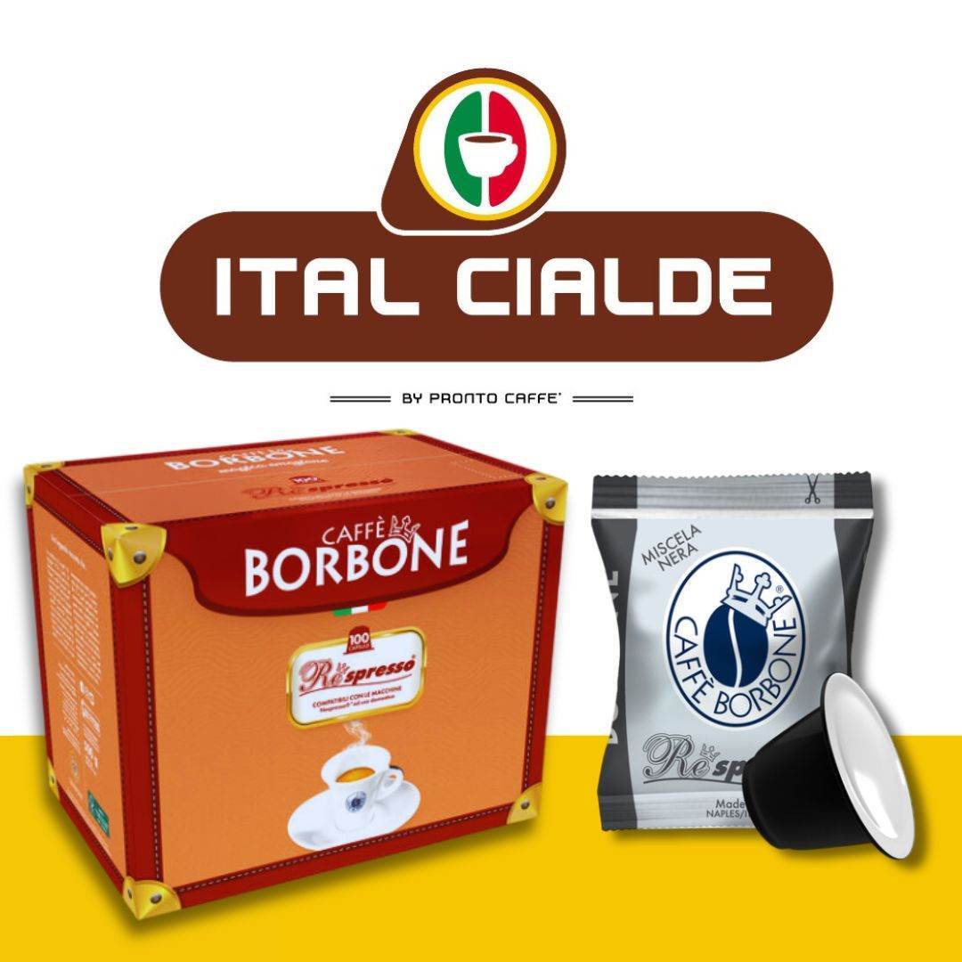 Capsule compatibili Nespresso Caffè Borbone Miscela Nera
