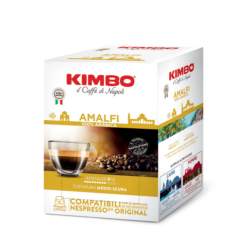 Caffè Kimbo Amalfi 50 Capsule Compatibili Nespresso