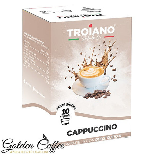 10 Capsule Dolce Gusto Troiano Cappuccino Troiano