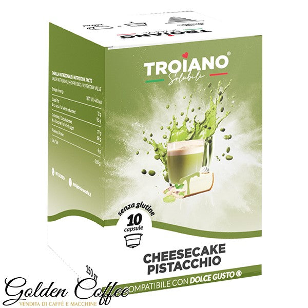 10 Capsule Dolce Gusto Troiano Cheescake Pistacchio dolce gust