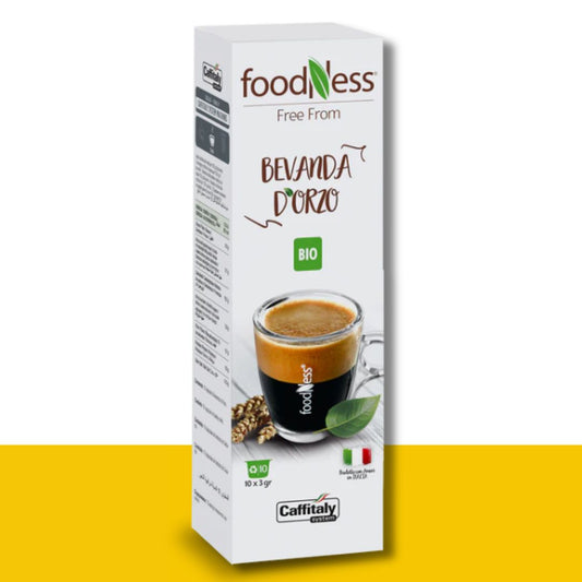 10 Capsule Originali Caffitaly Foodness Orzo Foodness