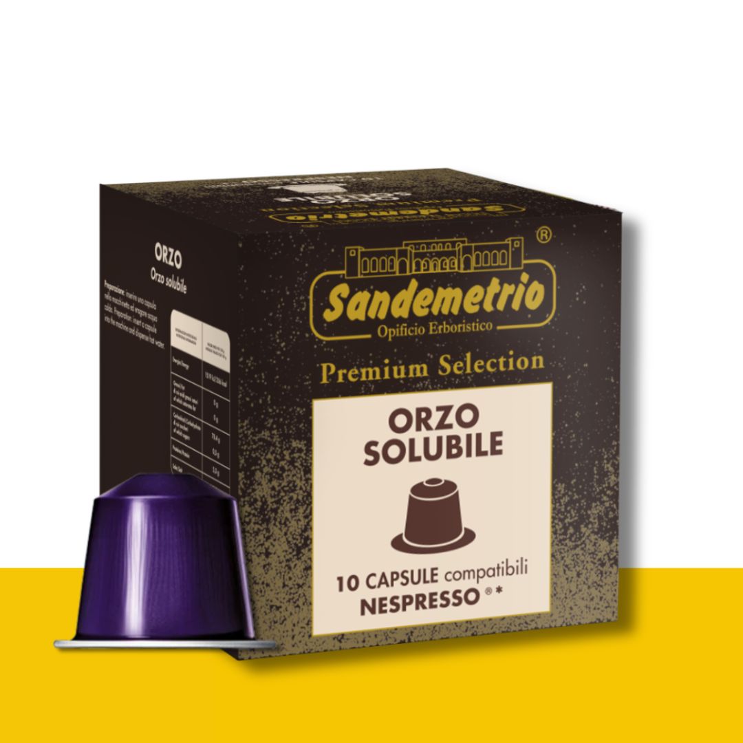 10 Capsule Nespresso Sandemetrio Orzo Sandemetrio