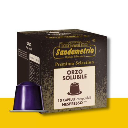 10 Capsule Nespresso Sandemetrio Orzo Sandemetrio