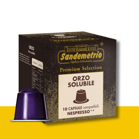 10 Capsule Nespresso Sandemetrio Orzo Sandemetrio