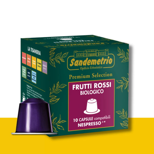 10 Capsule Nespresso Sandemetrio Frutti di Bosco Sandemetrio
