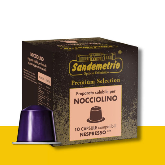 10 Capsule Nespresso Sandemetrio Nocciolino Sandemetrio