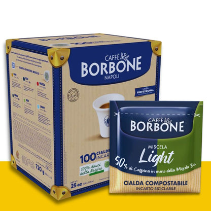 100 Cialde Caffè Borbone Miscela Light Caffè Borbone