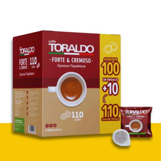 100+10 Cialde Omaggio Toraldo Forte e Cremoso Caffè Toraldo