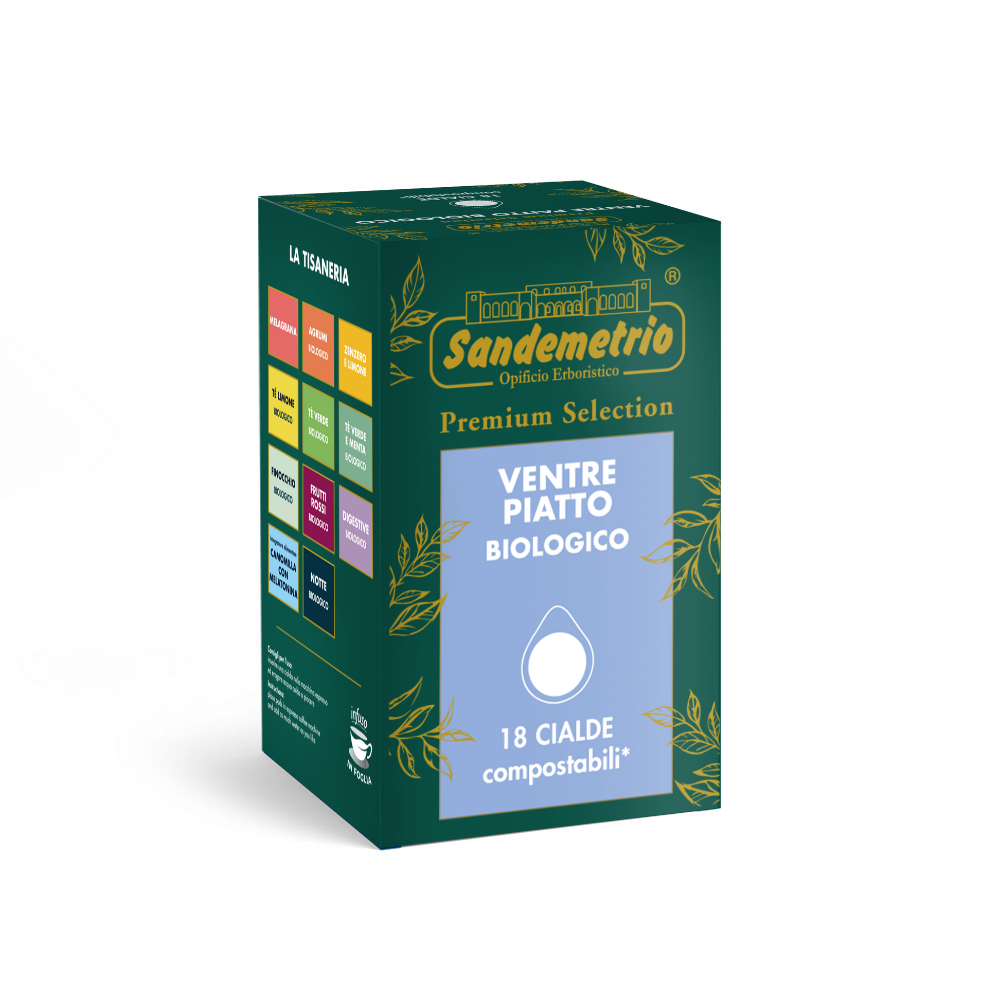 18 Cialde SanDemetrio Ventre Piatto Bio Sandemetrio