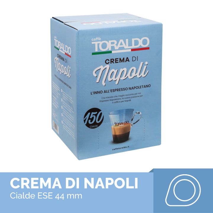 Caffè Toraldo Crema di Napoli 150 Cialde - Ital Cialde