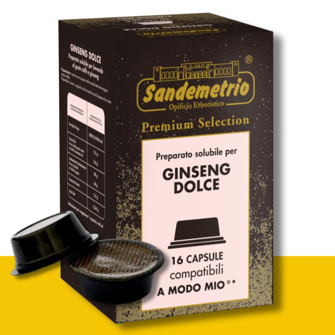 16 Capsule A Modo Mio Sandemetrio Ginseng Dolce Sandemetrio