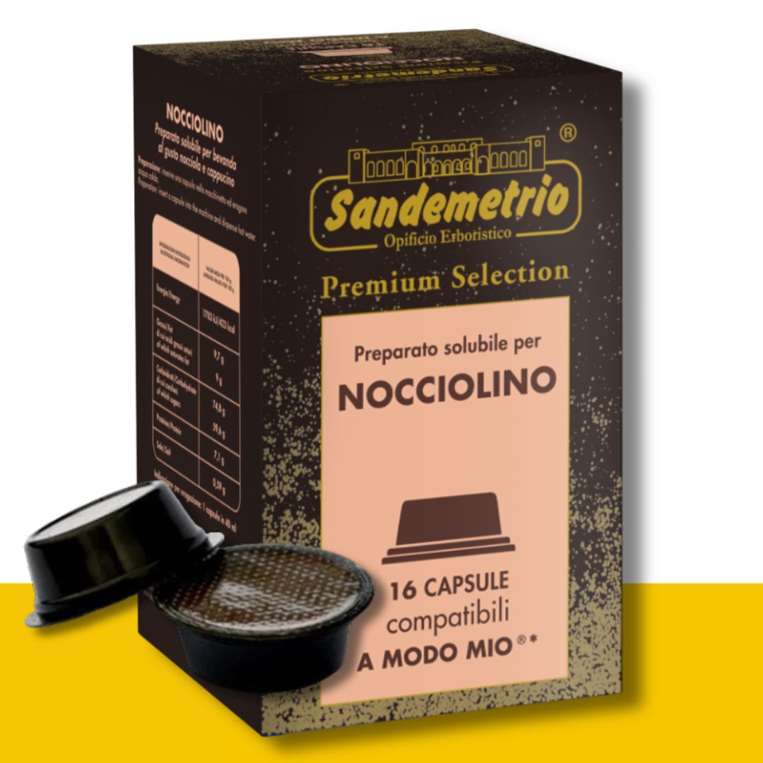 16 Capsule A Modo Mio Sandemetrio Nocciolino Sandemetrio