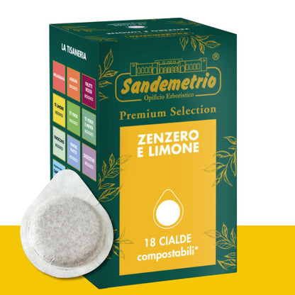 18 Cialde SanDemetrio Zenzero e Limone Sandemetrio