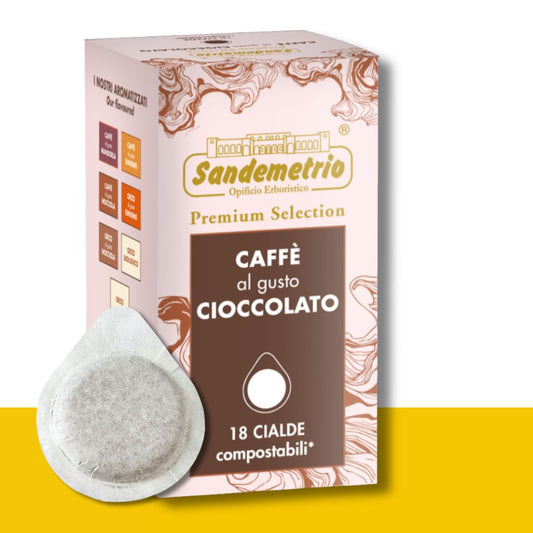 18 Cialde SanDemetrio Caffè al Cioccolato Sandemetrio