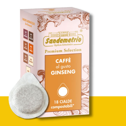 18 Cialde SanDemetrio Caffè al Ginseng Sandemetrio