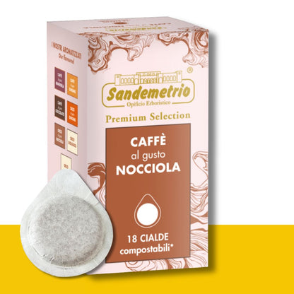 18 Cialde SanDemetrio Caffè alla Nocciola Sandemetrio
