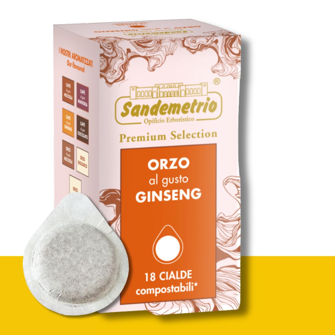 18 Cialde SanDemetrio Orzo al Ginseng Sandemetrio