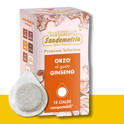 18 Cialde SanDemetrio Orzo al Ginseng Sandemetrio