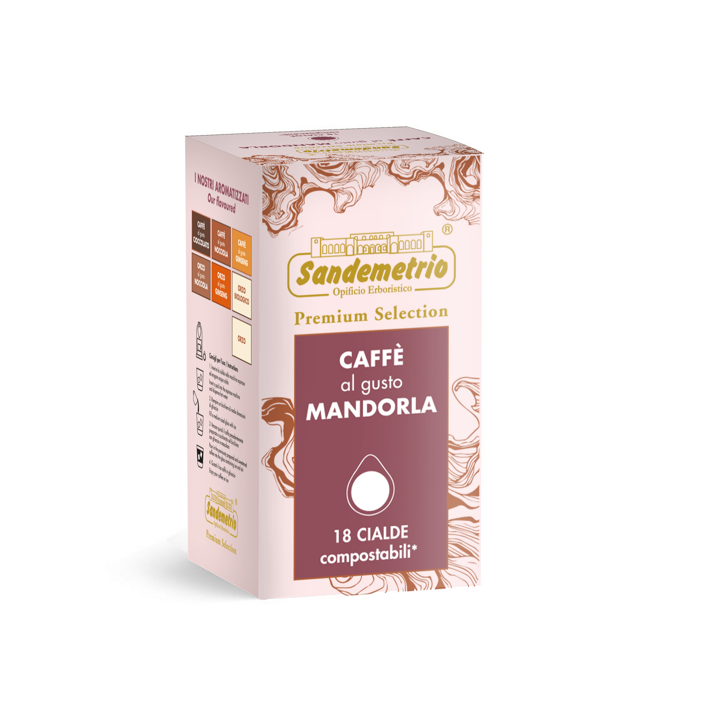 18 Cialde SanDemetrio Caffè alla Mandorla Sandemetrio