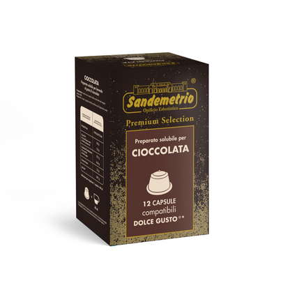 12 Capsule Dolce Gusto Sandemetrio Cioccolata Sandemetrio