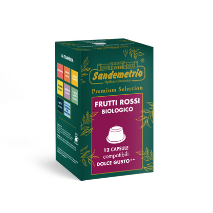 12 Capsule Dolce Gusto Sandemetrio Frutti di Bosco Bio Sandemetrio