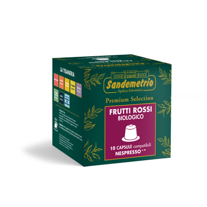 10 Capsule Nespresso Sandemetrio Frutti di Bosco Sandemetrio