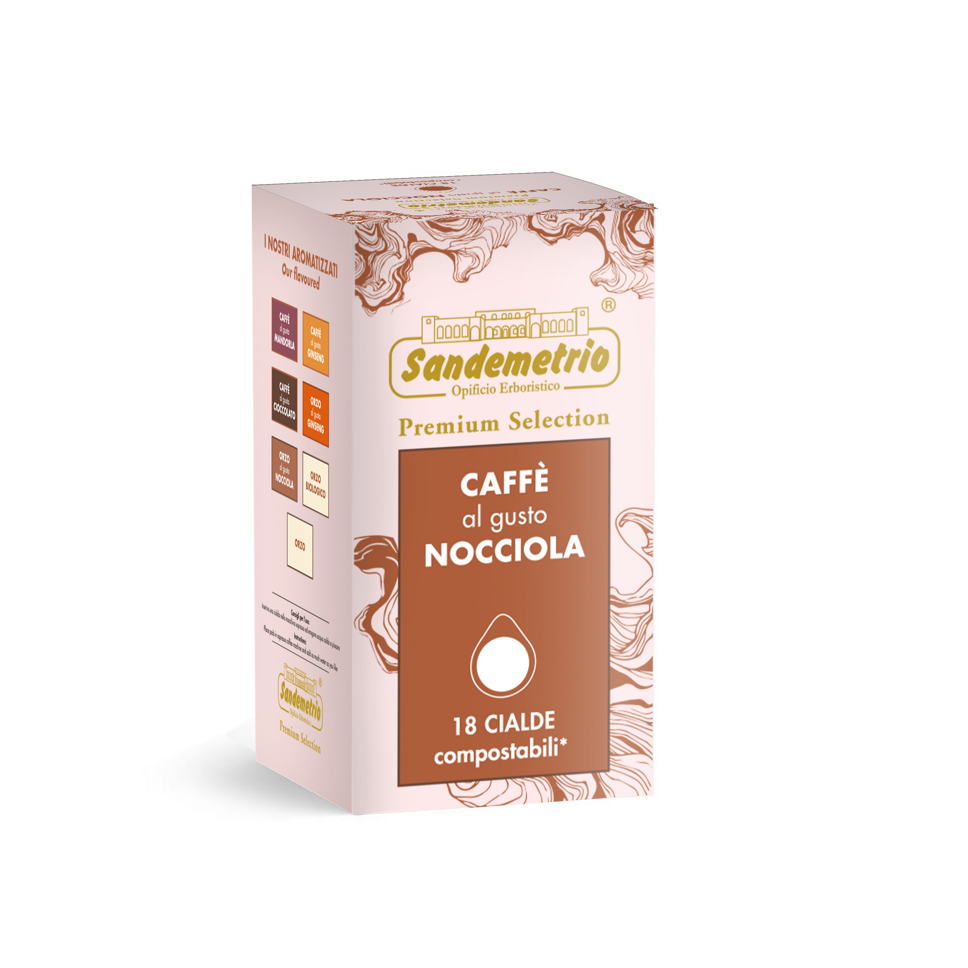 18 Cialde SanDemetrio Caffè alla Nocciola Sandemetrio