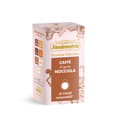 18 Cialde SanDemetrio Caffè alla Nocciola Sandemetrio