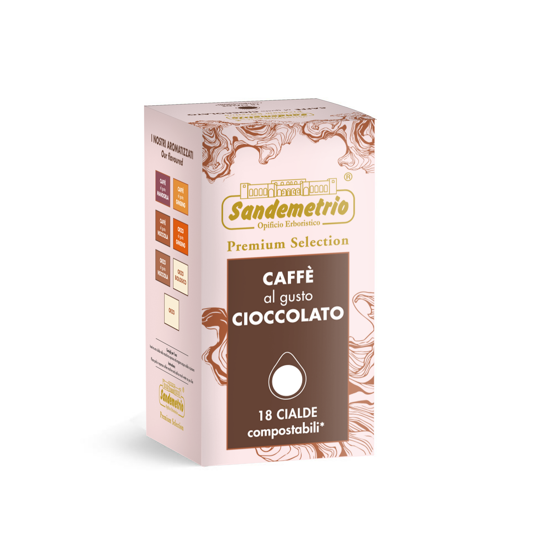 18 Cialde SanDemetrio Caffè al Cioccolato Sandemetrio
