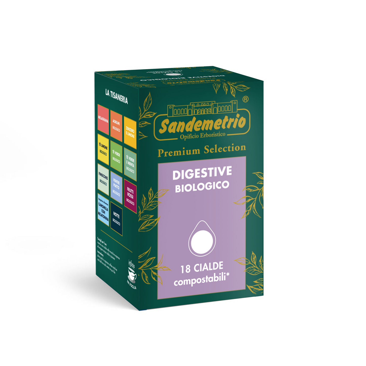 18 Cialde SanDemetrio Digestiva Bio Sandemetrio