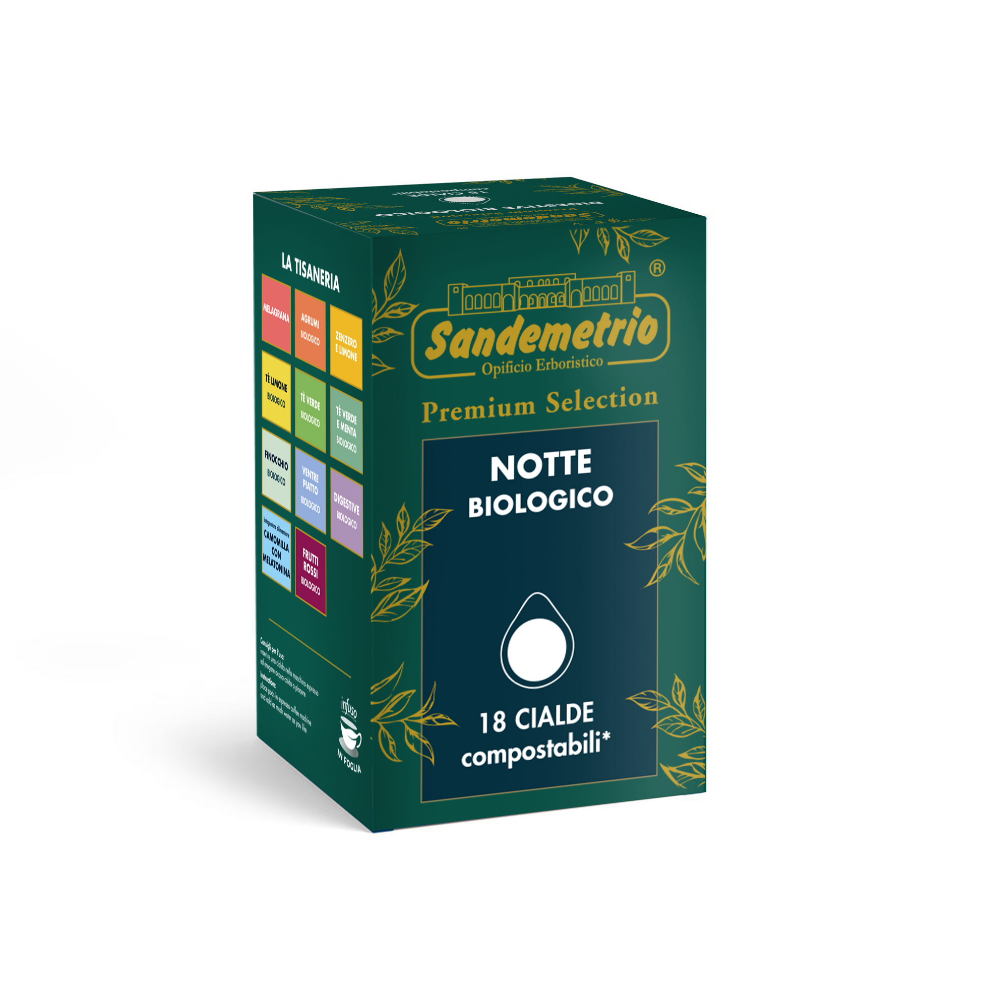 18 Cialde SanDemetrio Buona Notte Bio Sandemetrio