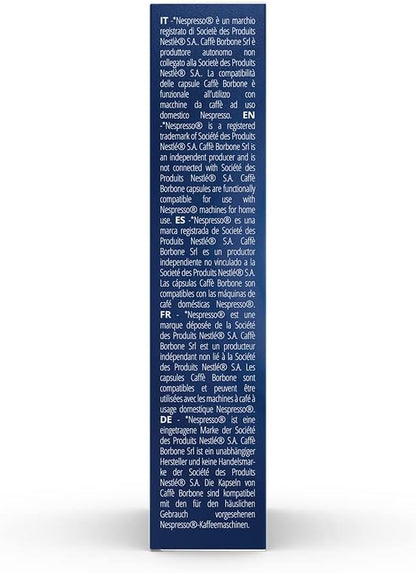 Capsule Nespresso in Alluminio Borbone Mia Napoli Caffè Borbone