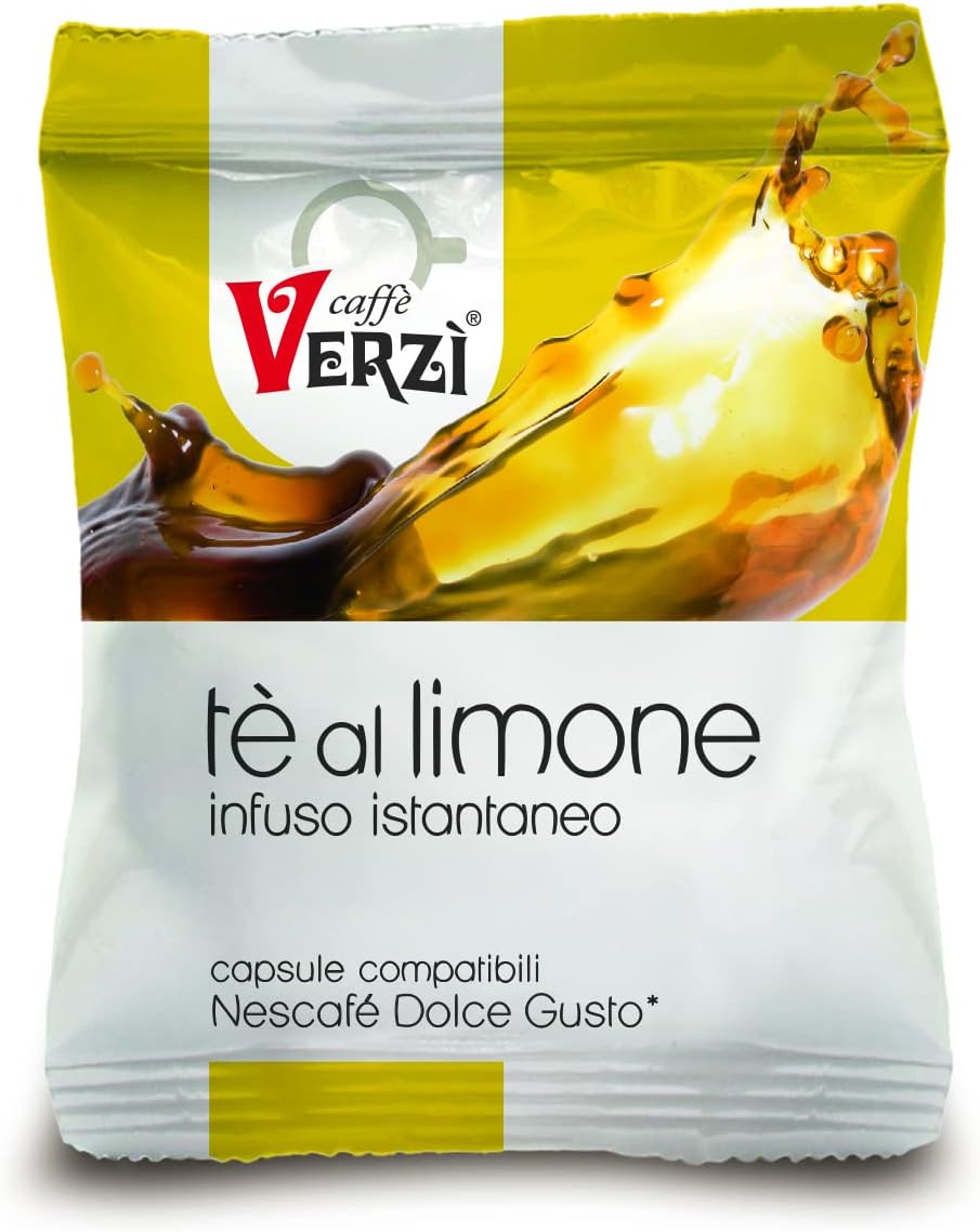 30 Capsule Dolce Gusto Verzì Tè al Limone Caffè Verzì