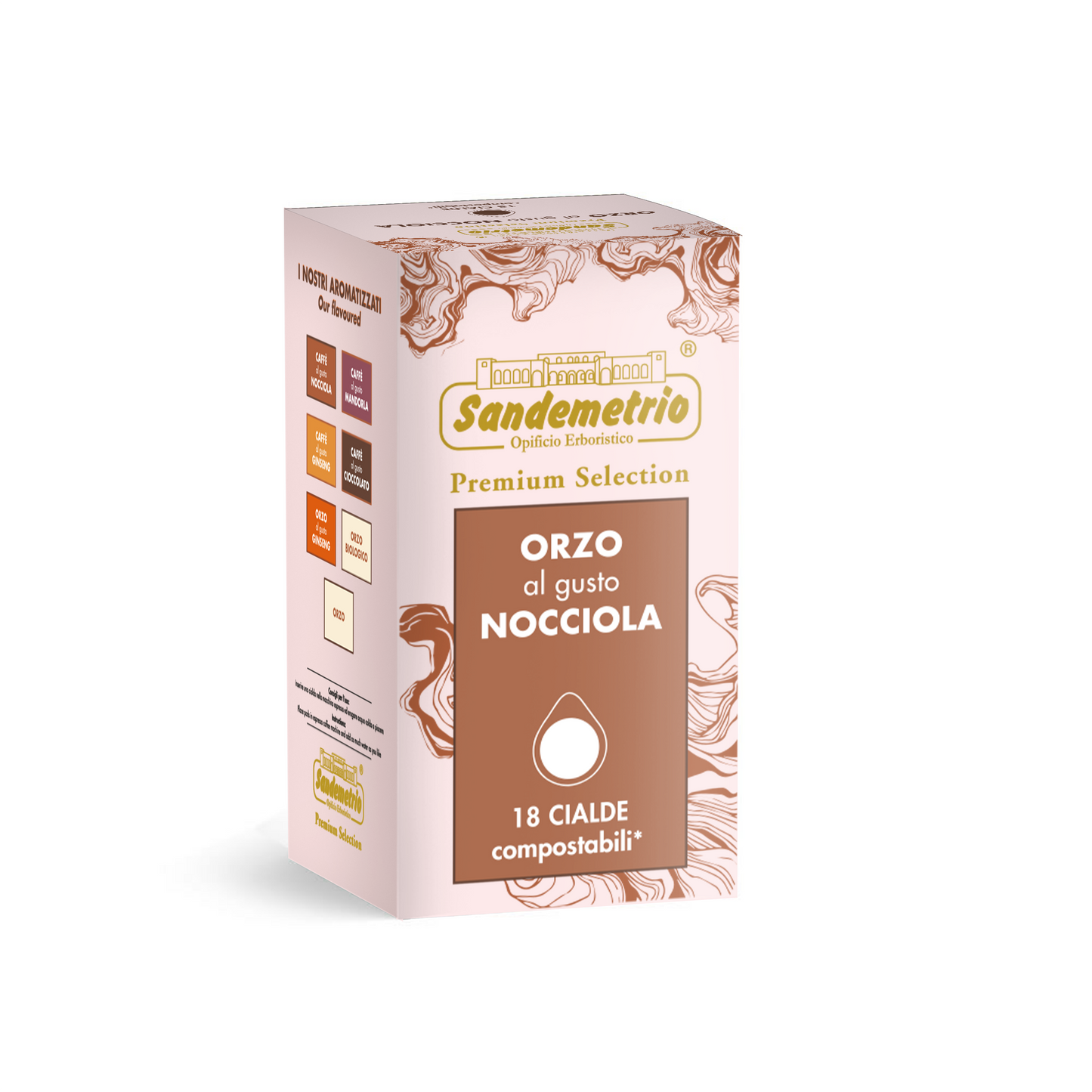 18 Cialde SanDemetrio Orzo alla Nocciola Sandemetrio