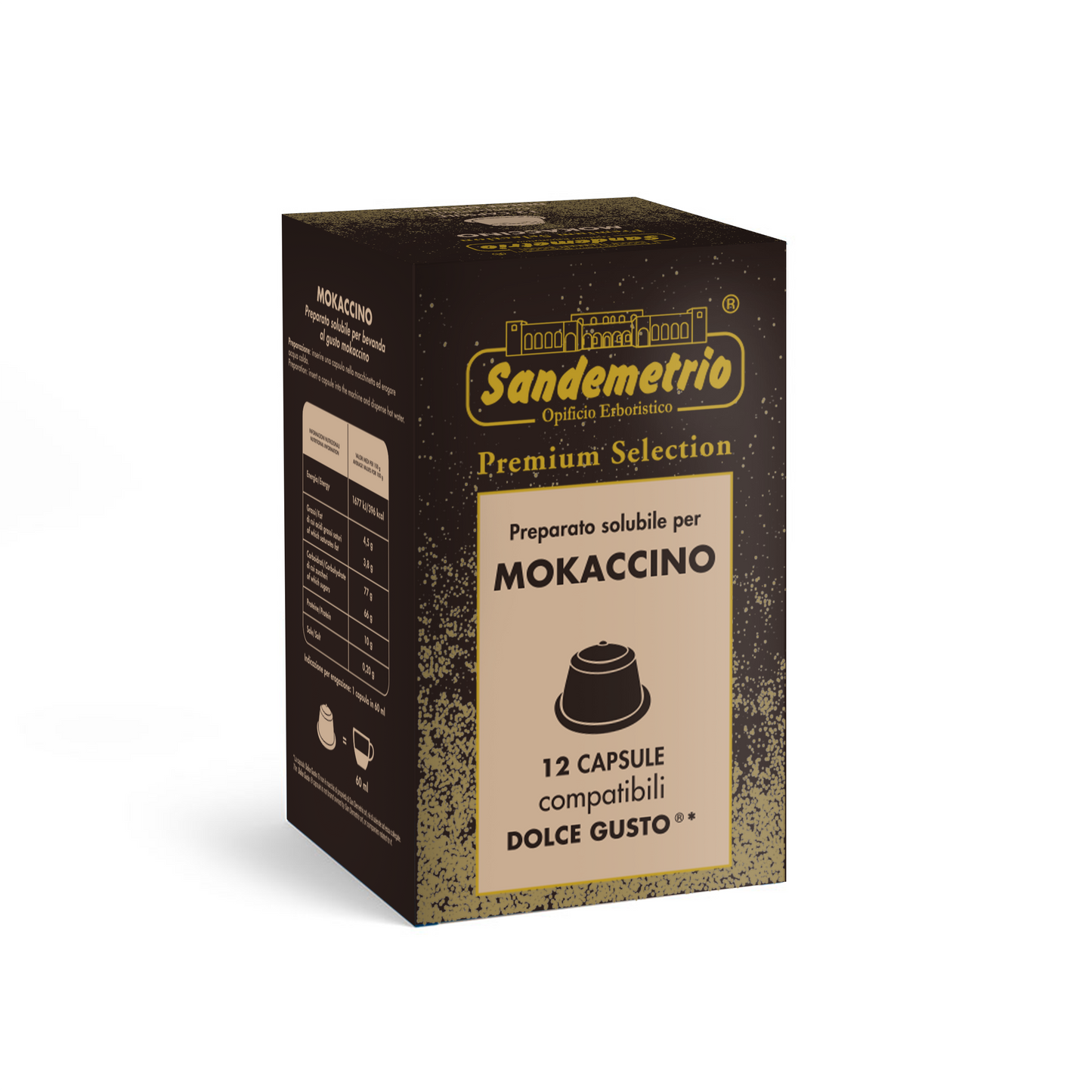 12 Capsule Dolce Gusto Sandemetrio Mokaccino Sandemetrio