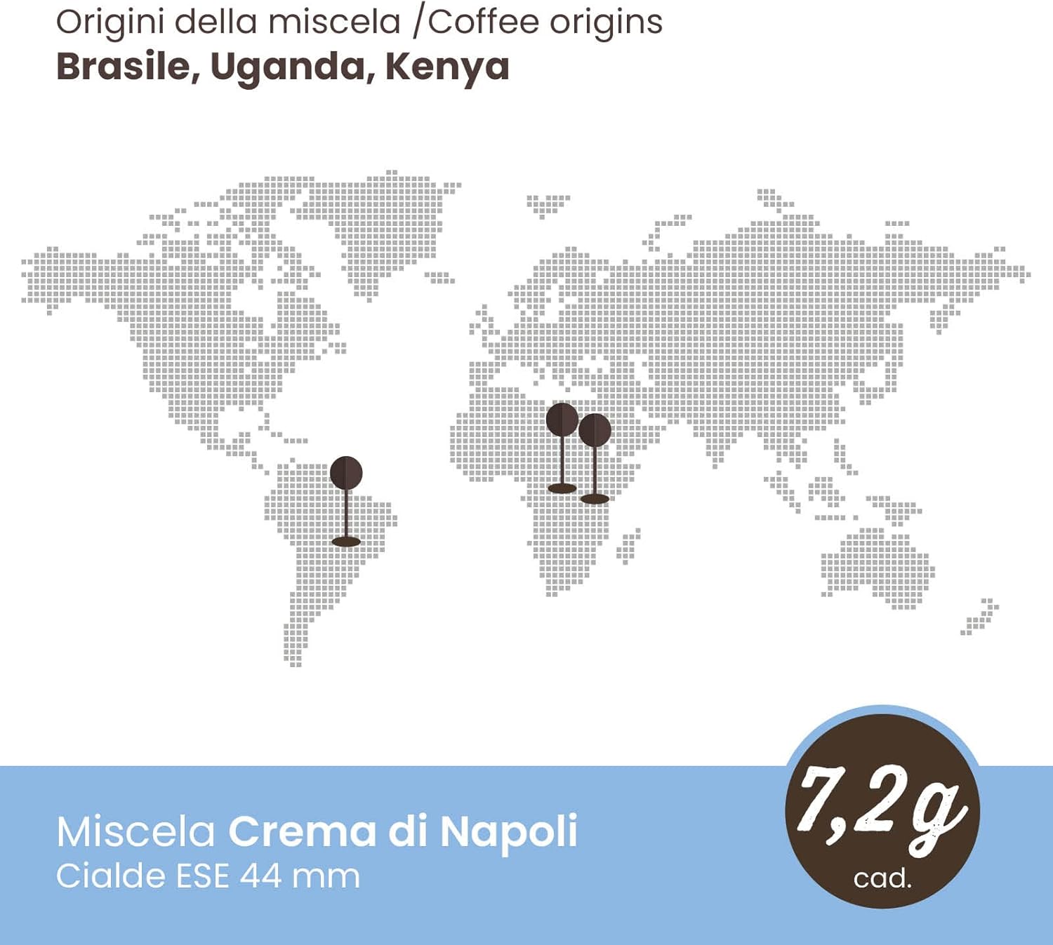 150 Cialde Caffè Toraldo Crema di Napoli Caffè Toraldo