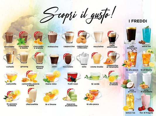 16 Capsule Dolce Gusto Karoma Latte Caffè Karoma