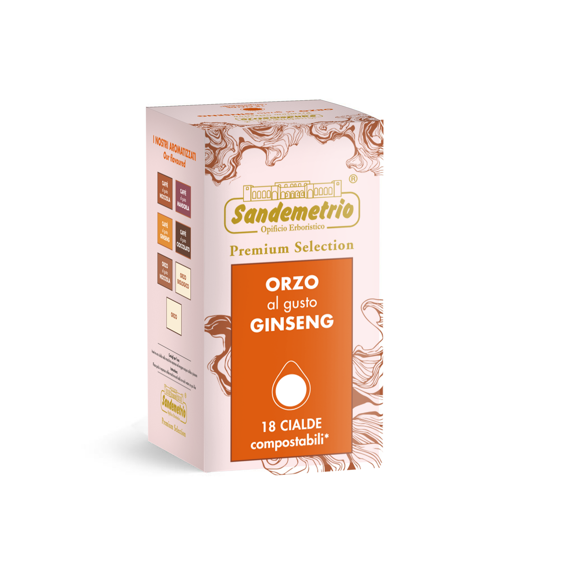 18 Cialde SanDemetrio Orzo al Ginseng Sandemetrio