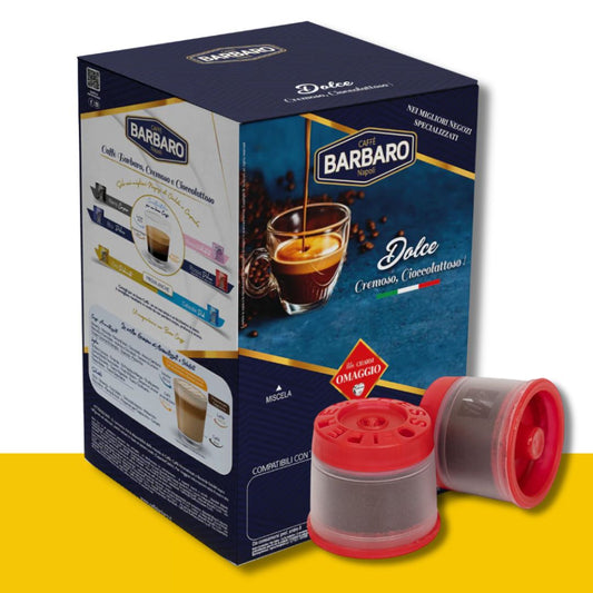 80 Capsule Iperespresso Barbaro Nero Caffè Barbaro
