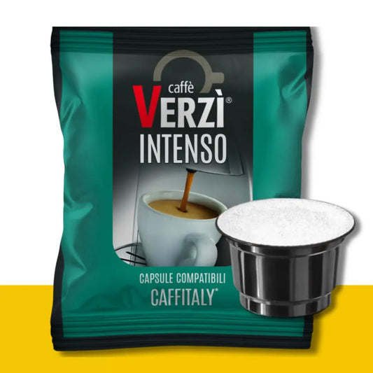 80 Capsule Compatibili Caffitaly Verzì Intenso Caffè Verzì
