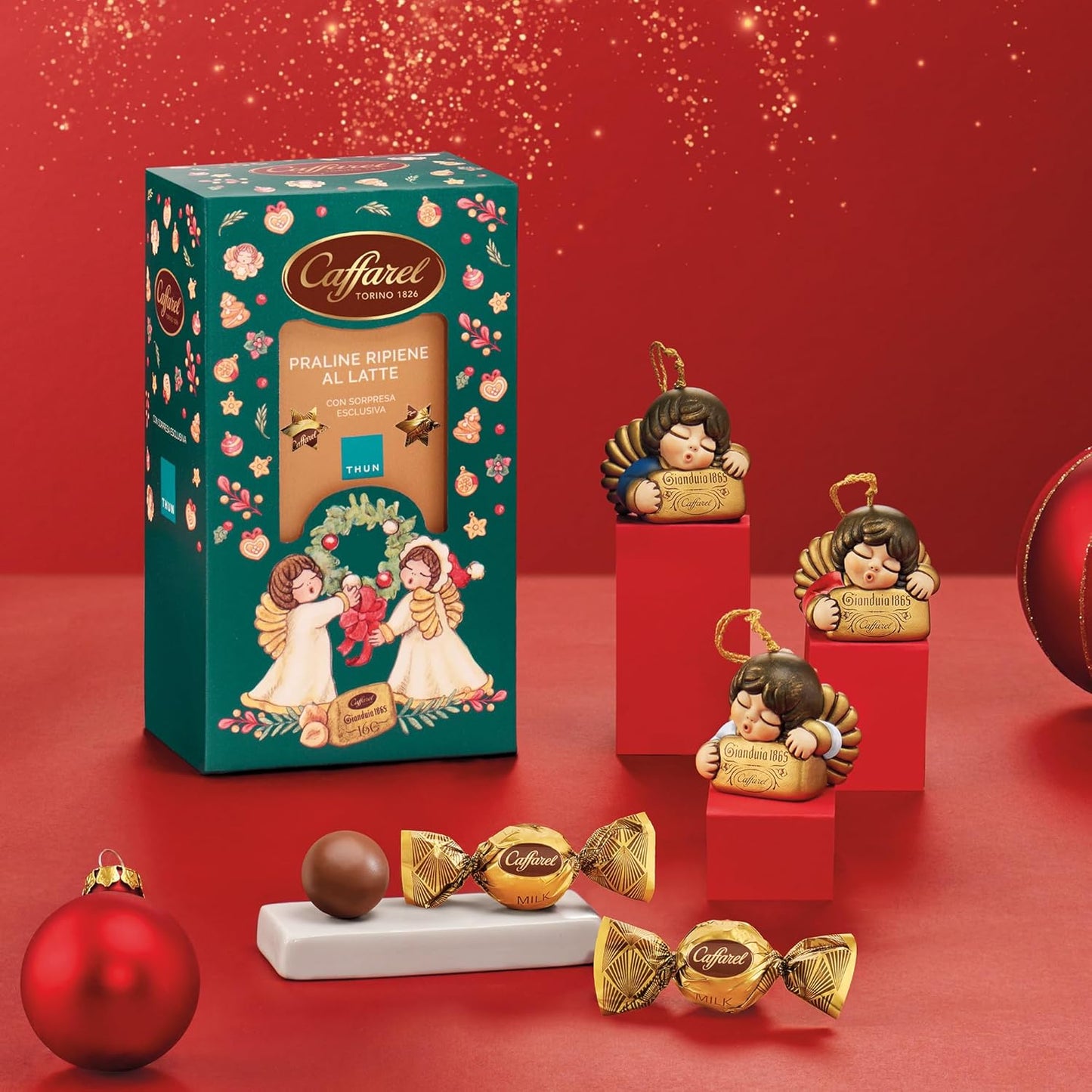 Praline Caffarel + Angioletto Thun - 170g Caffarel