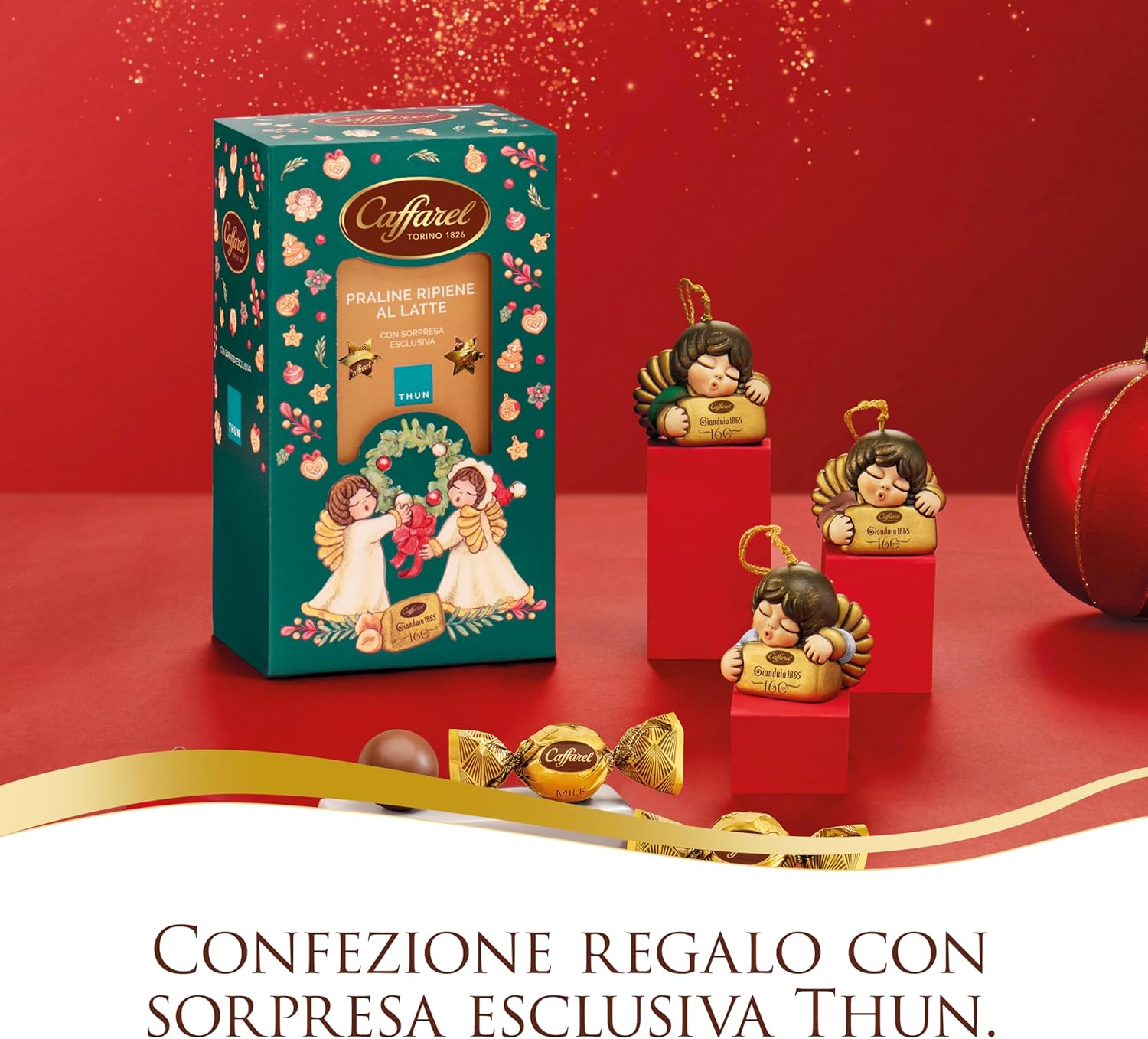 Praline Caffarel + Angioletto Thun - 170g Caffarel
