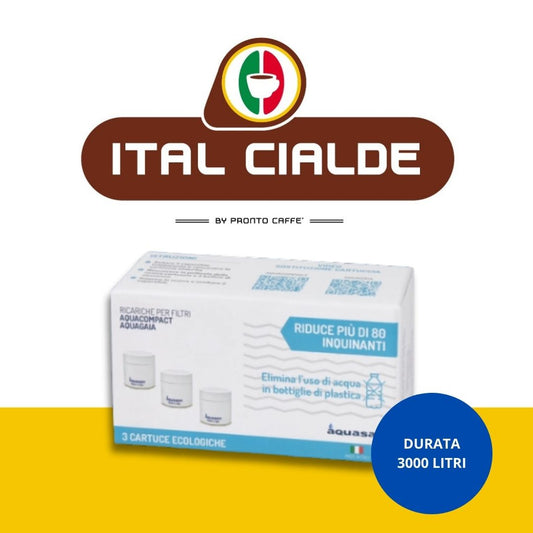 Cartucce Ecologiche Aquacompact Kit 3 Filtri