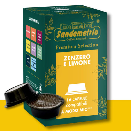 16 Capsule A Modo Mio Sandemetrio Zenzero E Limone Sandemetrio