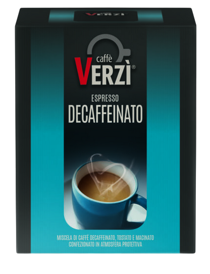 Caffè Verzì Dek 100 Capsules Compatible with Bialetti