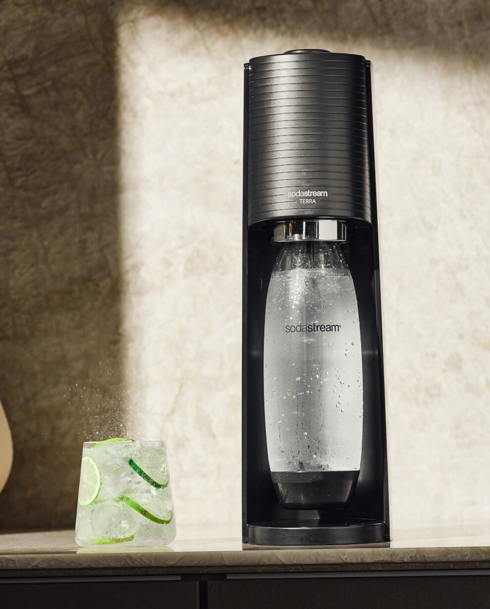 SodaStream Gasatore Terra NERO - Ital Cialde