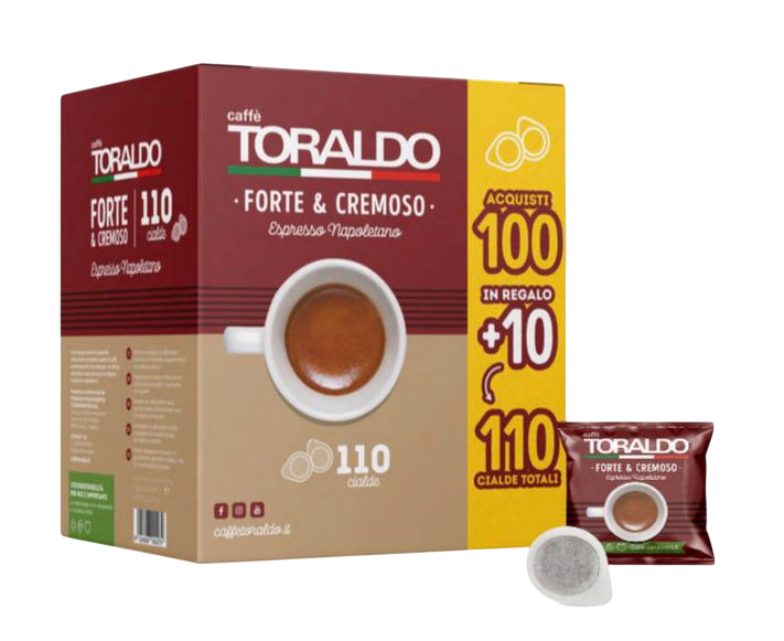 100+10 Cialde Omaggio Toraldo Forte e Cremoso Caffè Toraldo