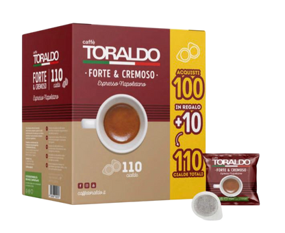 100+10 Cialde Omaggio Toraldo Forte e Cremoso Caffè Toraldo